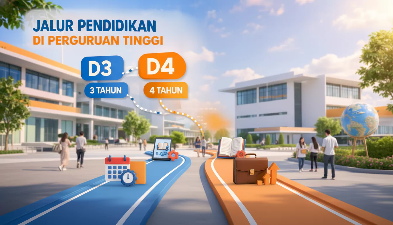 Kuliah D3 vs D4: Apa Bedanya dari Durasi, Kurikulum, dan Peluang Kerja?