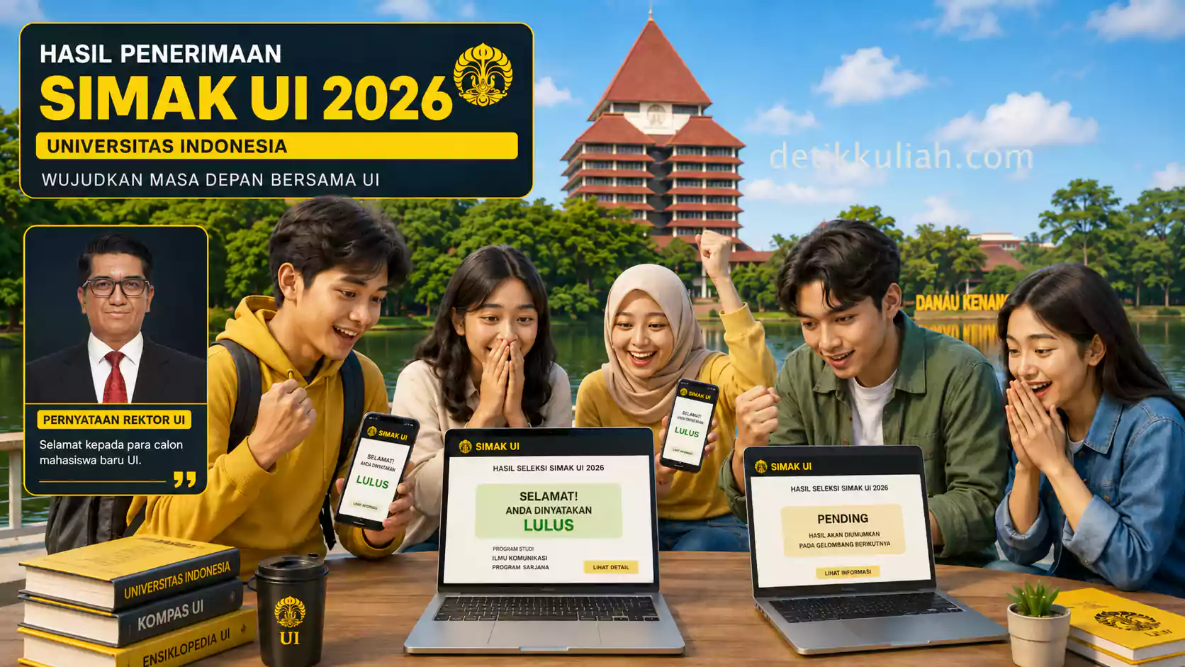 Pengumuman SIMAK UI 2026: Jadwal, Link Resmi, Cara Cek, dan Tahapan Setelah Lolos