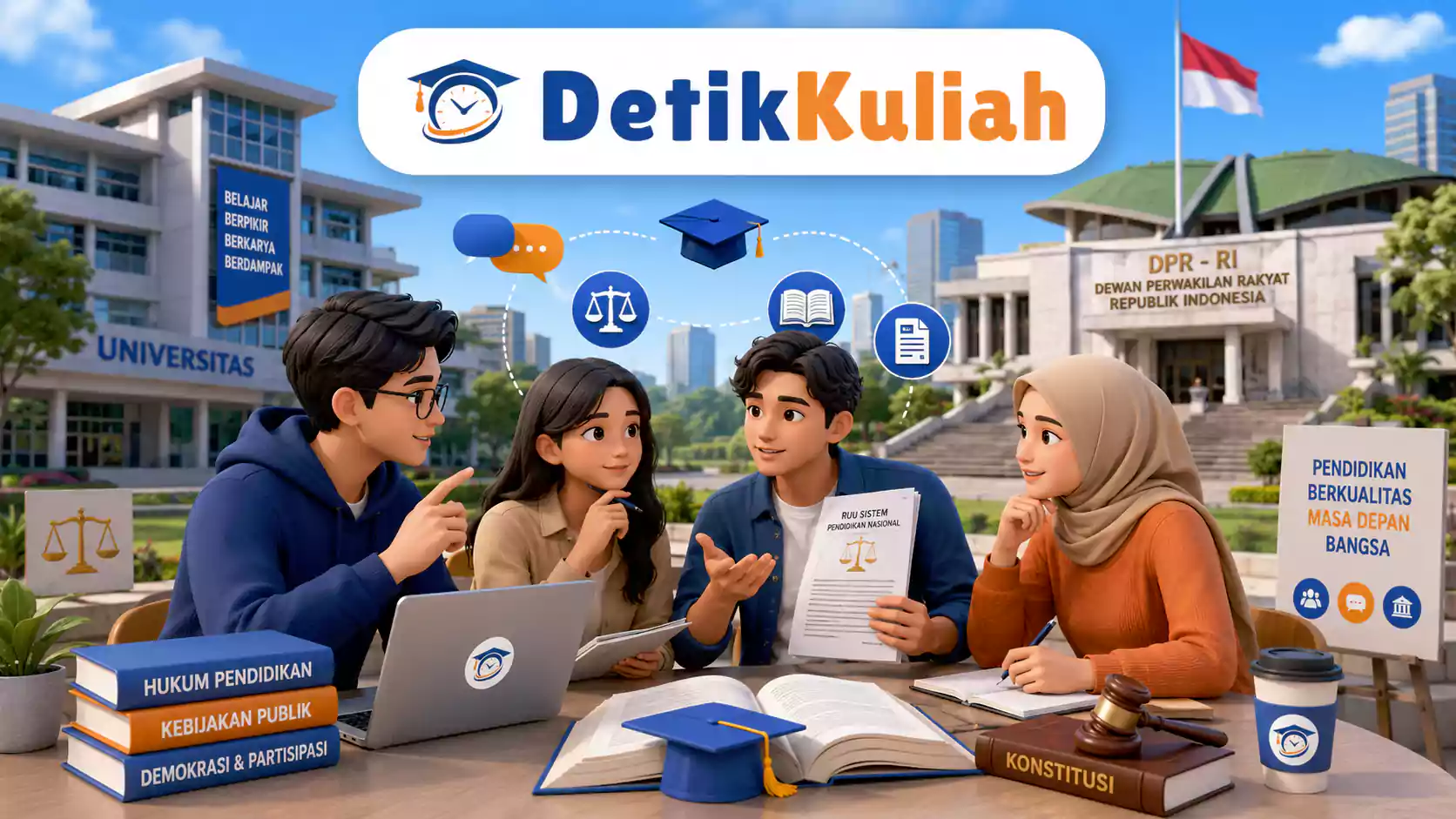 Mahasiswa UI Minta RUU Sisdiknas Lindungi Kampus dari Intervensi Politik