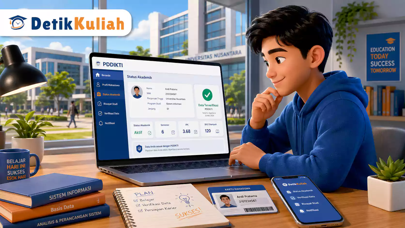 Cara Cek Status Mahasiswa di PDDIKTI untuk Memastikan Data Kuliah Terdaftar